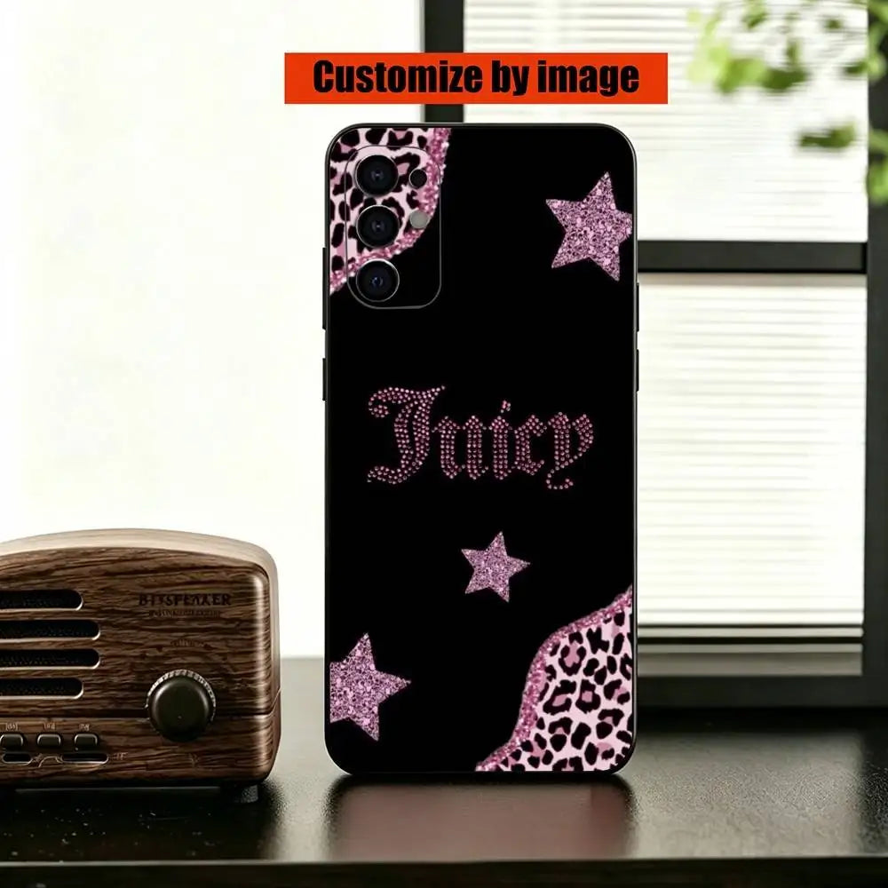 J-Juicy C-Coutures  Phone Case Black Silicone Soft For Samsung S25,S24,S21,S22,S23,S30,Ultra,S20,Plus,Fe,Lite