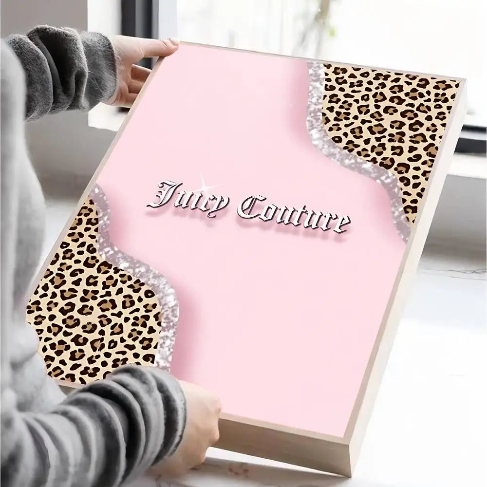 J-Juicy C-Couture Movie Sticky Posters Vintage Room Home Bar Cafe Decor Room Wall Decor