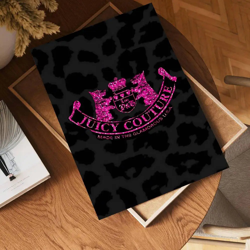 J-Juicy C-Couture Movie Sticky Posters Vintage Room Home Bar Cafe Decor Room Wall Decor