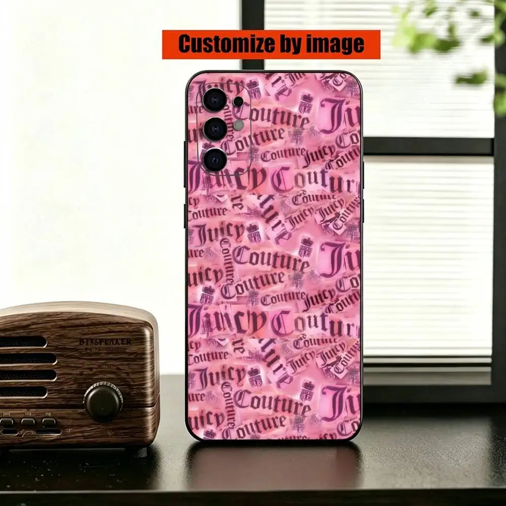 J-Juicy C-Coutures  Phone Case Black Silicone Soft For Samsung S25,S24,S21,S22,S23,S30,Ultra,S20,Plus,Fe,Lite